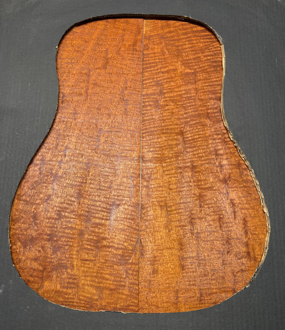 Juego de fondo y aros de guitarra de grado AAAA Dreadnought de palisandro de la India Oriental #61 