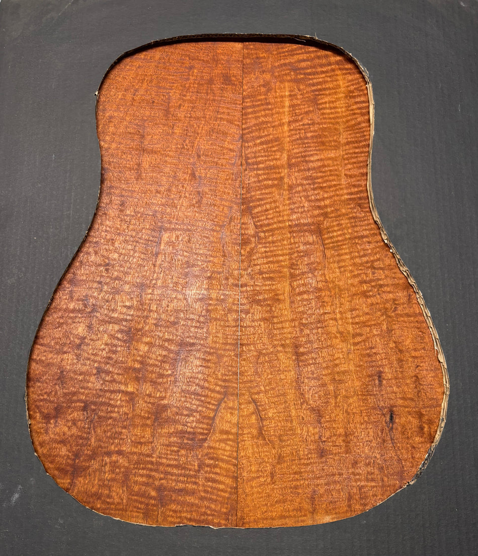 Juego de fondo y aros de guitarra de grado AAAA Dreadnought de palisandro de la India Oriental #61 