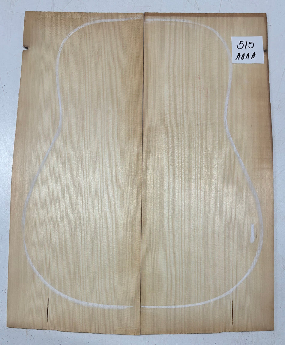 Tapa de guitarra clásica de abeto alemán #503