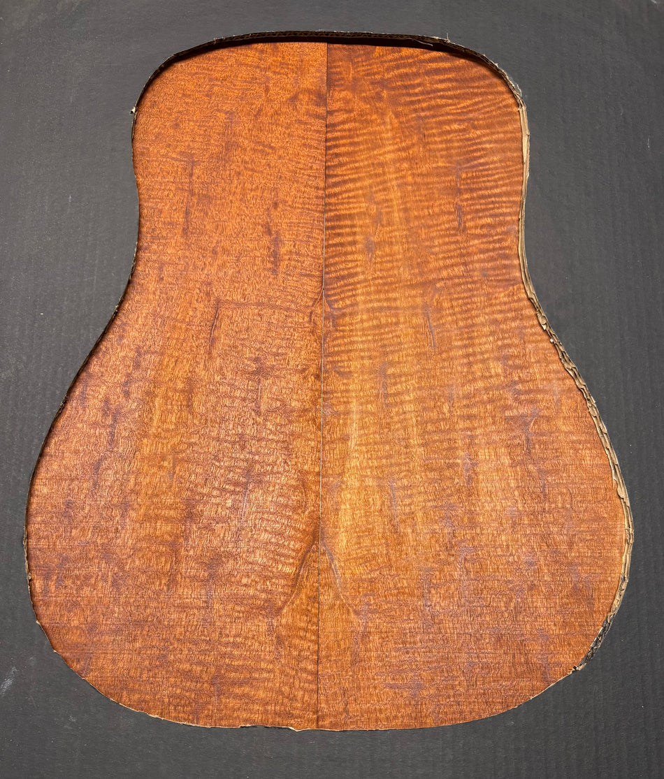 Juego de fondo y aros de guitarra de grado AAAA Dreadnought de palisandro de la India Oriental #61 