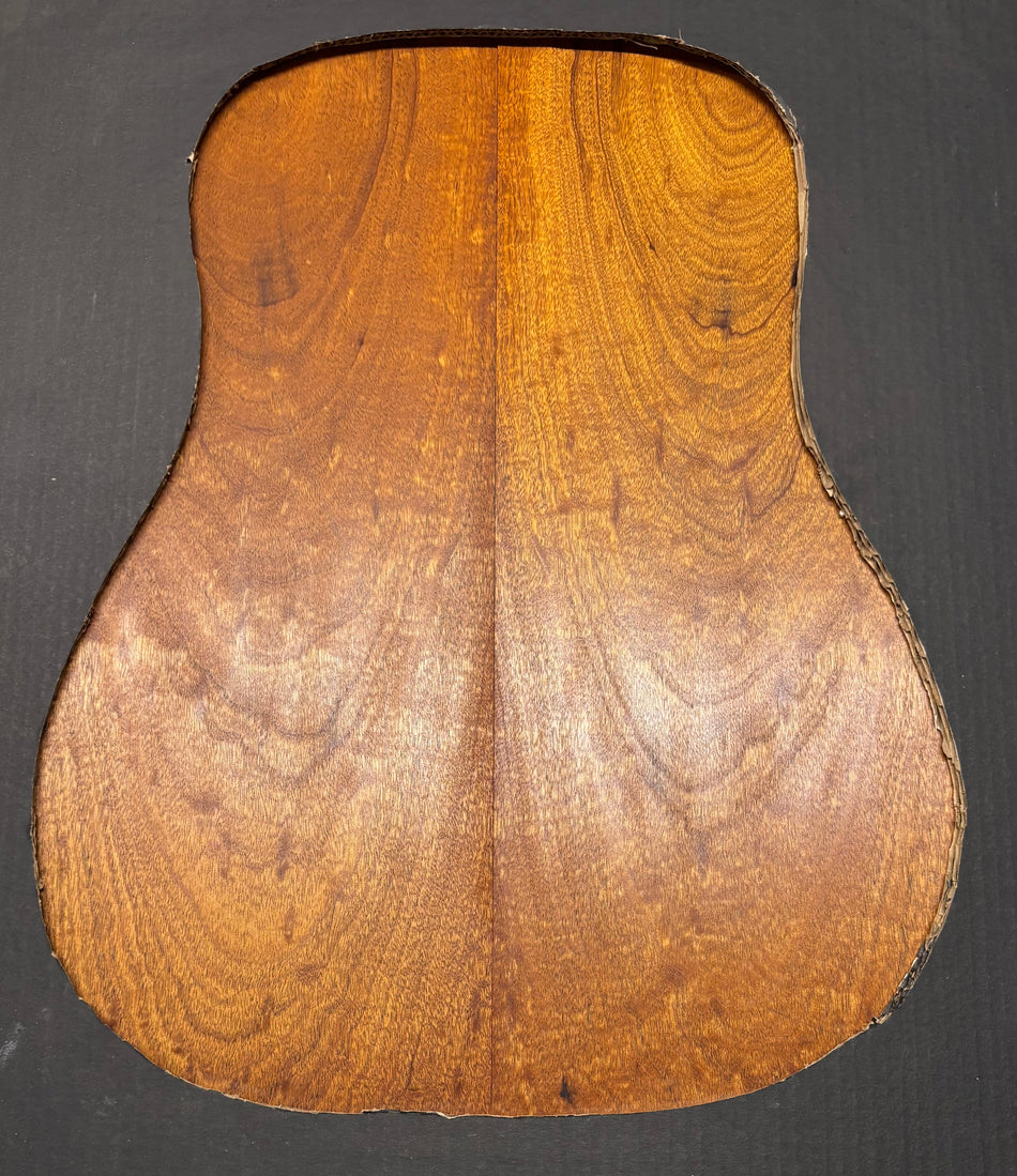 Juego de fondo y aros de guitarra de grado AAAA Dreadnought de palisandro de la India Oriental #61 