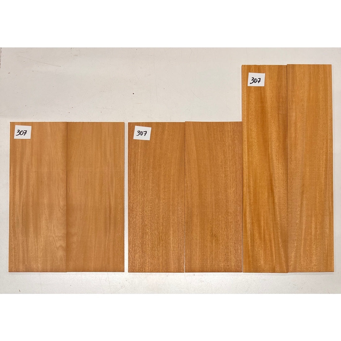 Fijian Mahogany Baritone Guitar Back & Side Sets + Top Sets #307 - Exotic Wood Zone - Buy online Across USA 