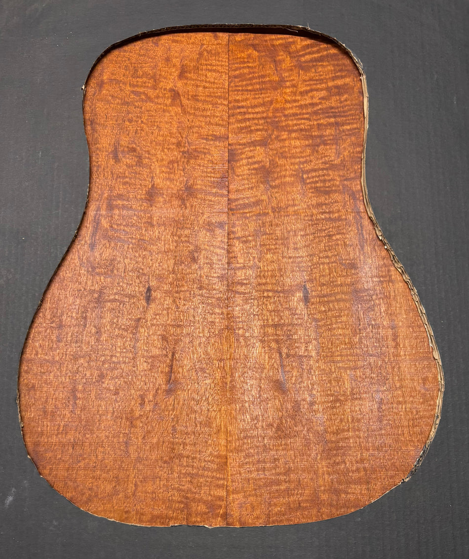 Juego de fondo y aros de guitarra de grado AAAA Dreadnought de palisandro de la India Oriental #61 