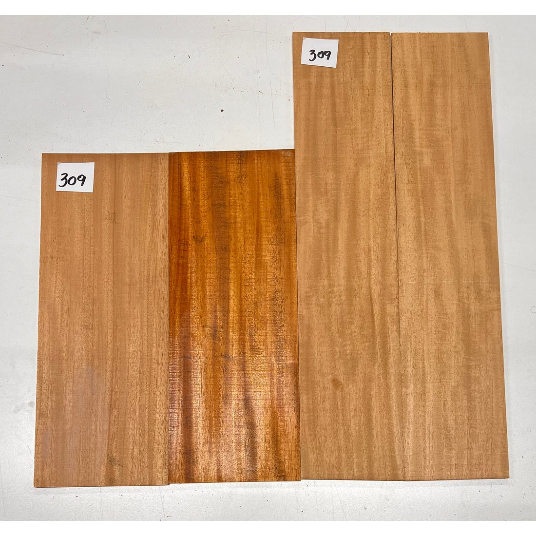 Fijian Mahogany Baritone Guitar Back & Side Sets + Top Sets #309 - Exotic Wood Zone - Buy online Across USA 