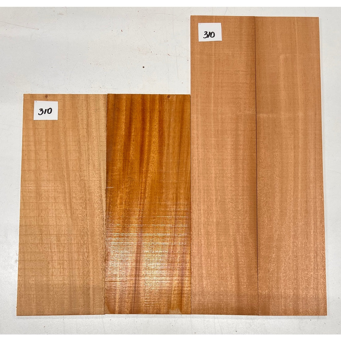 Fijian Mahogany Baritone Guitar Back & Side Sets + Top Sets #310 - Exotic Wood Zone - Buy online Across USA 