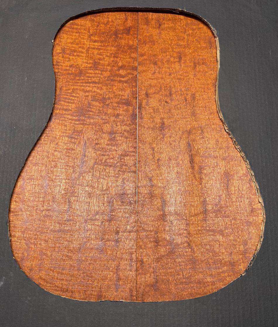 Juego de fondo y aros de guitarra de grado AAAA Dreadnought de palisandro de la India Oriental #61 