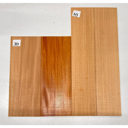 Fijian Mahogany Baritone Guitar Back & Side Sets + Top Sets #313 - Exotic Wood Zone - Buy online Across USA 