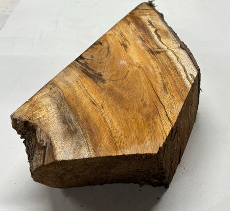 Flame Hawaiian Koa Lumber Live Edge Slab - 13" x 8" x 5" #211 Exotic Wood Zone 