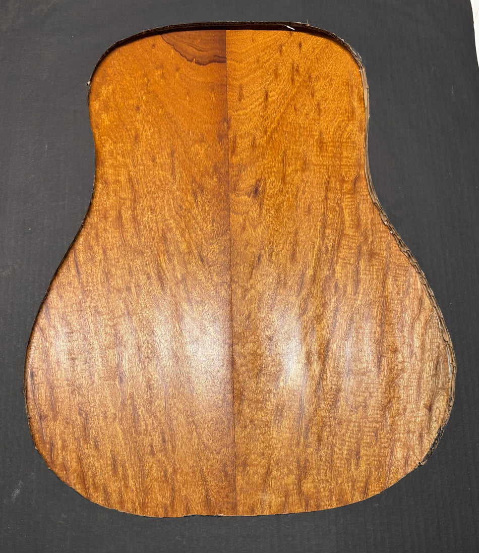 Juego de fondo y aros de guitarra de grado AAAA Dreadnought de palisandro de la India Oriental #61 