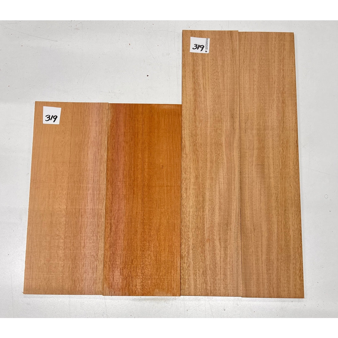 Fijian Mahogany Baritone Guitar Back & Side Sets + Top Sets #319 - Exotic Wood Zone - Buy online Across USA 