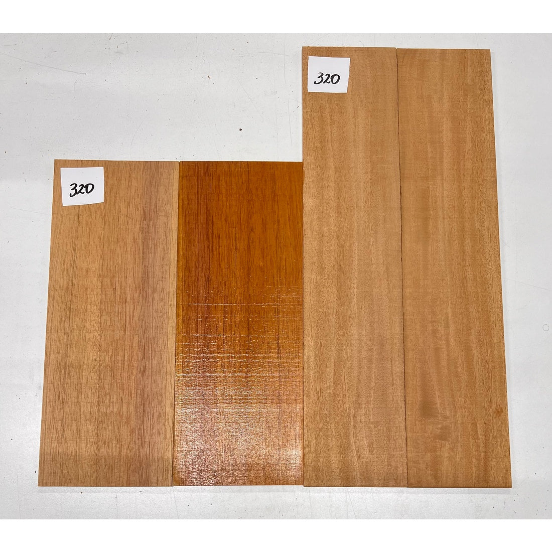 Fijian Mahogany Baritone Guitar Back & Side Sets + Top Sets #320 - Exotic Wood Zone - Buy online Across USA 