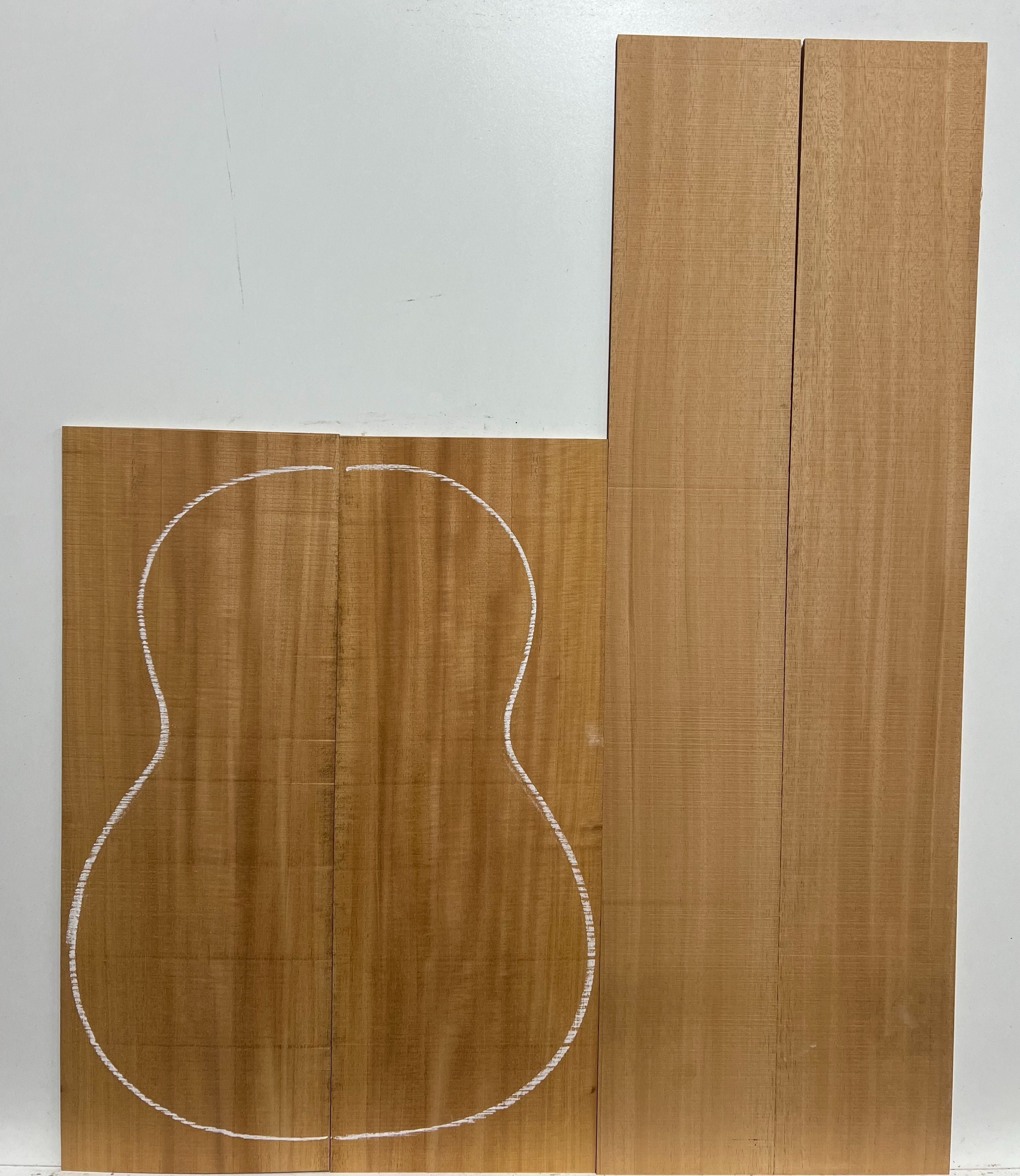 Genuine Mahogany Classical/OM Guitar Back &amp; Side Sets - Exotic Wood Zone - Buy online Across USA 