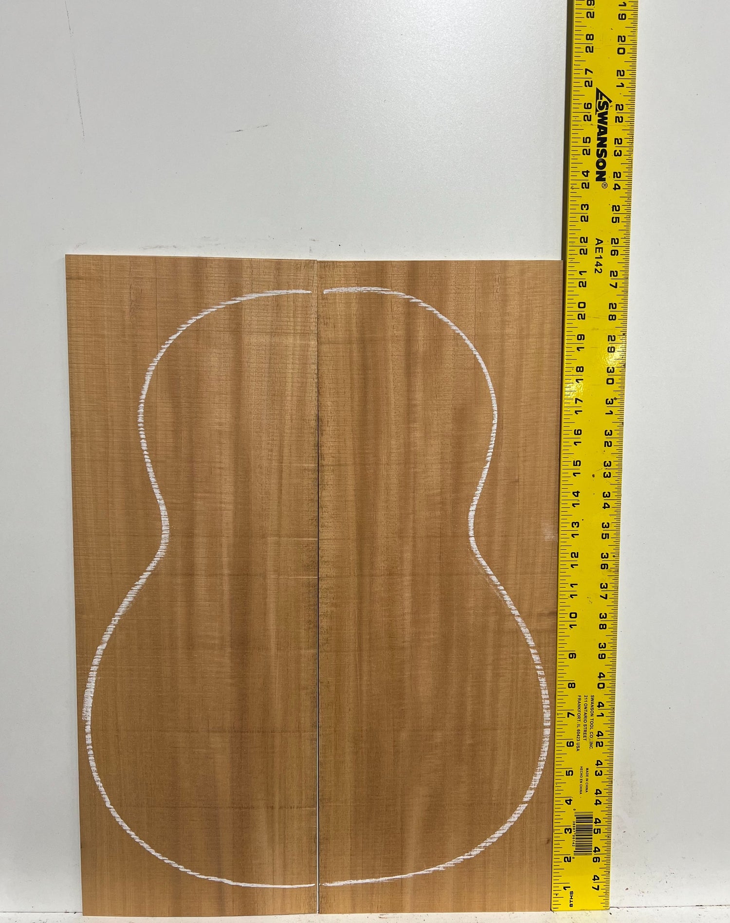 Genuine Mahogany Parlor Guitar Back &amp; Side Sets - Exotic Wood Zone - Buy online Across USA 