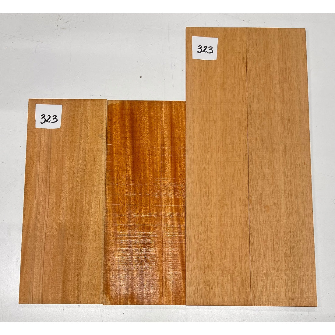 Fijian Mahogany Baritone Guitar Back & Side Sets + Top Sets #323 - Exotic Wood Zone - Buy online Across USA 