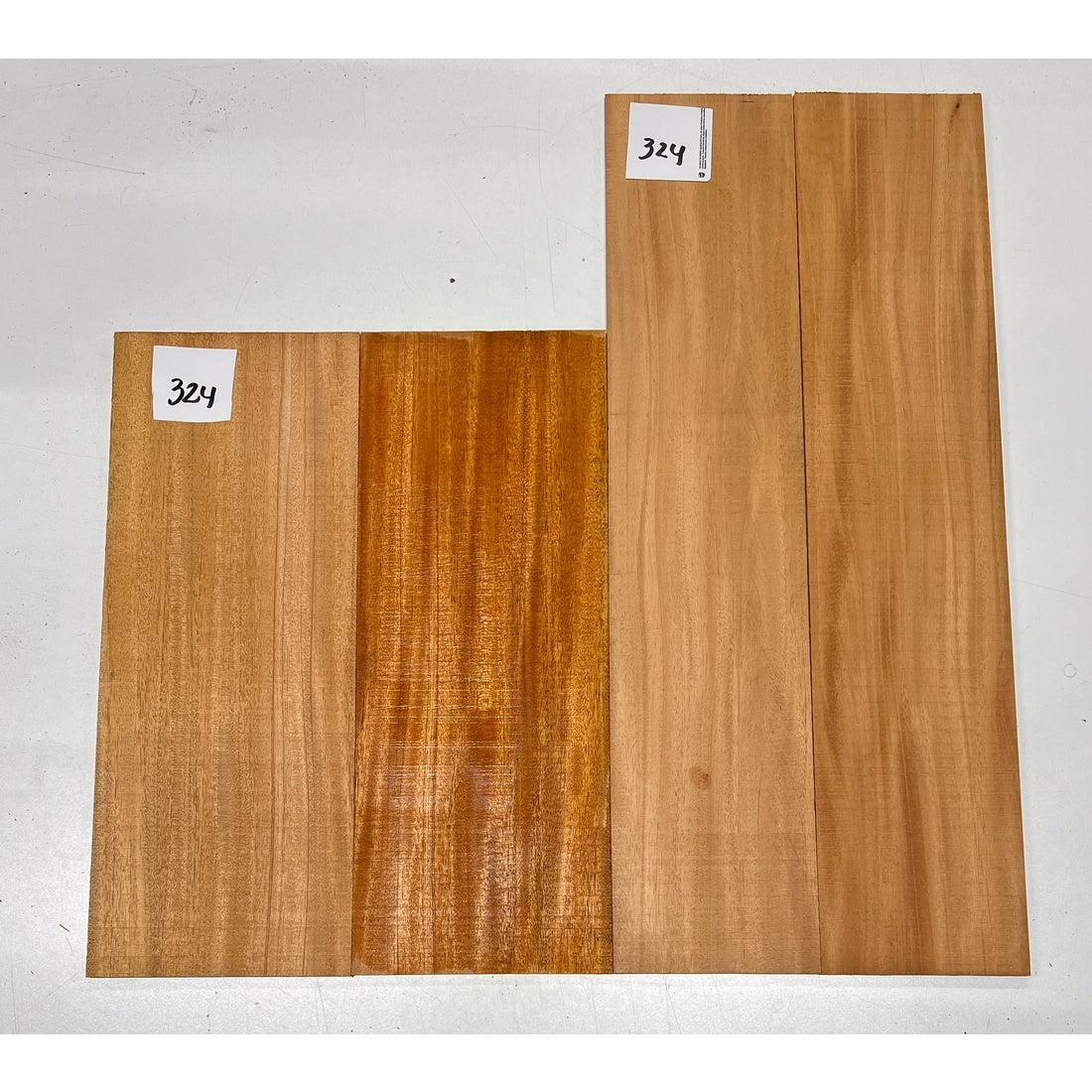 Fijian Mahogany Baritone Guitar Back & Side Sets + Top Sets #324 - Exotic Wood Zone - Buy online Across USA 