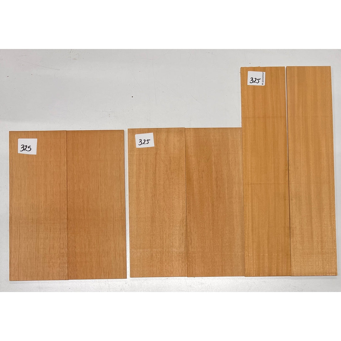 Fijian Mahogany Baritone Guitar Back & Side Sets + Top Sets #325 - Exotic Wood Zone - Buy online Across USA 