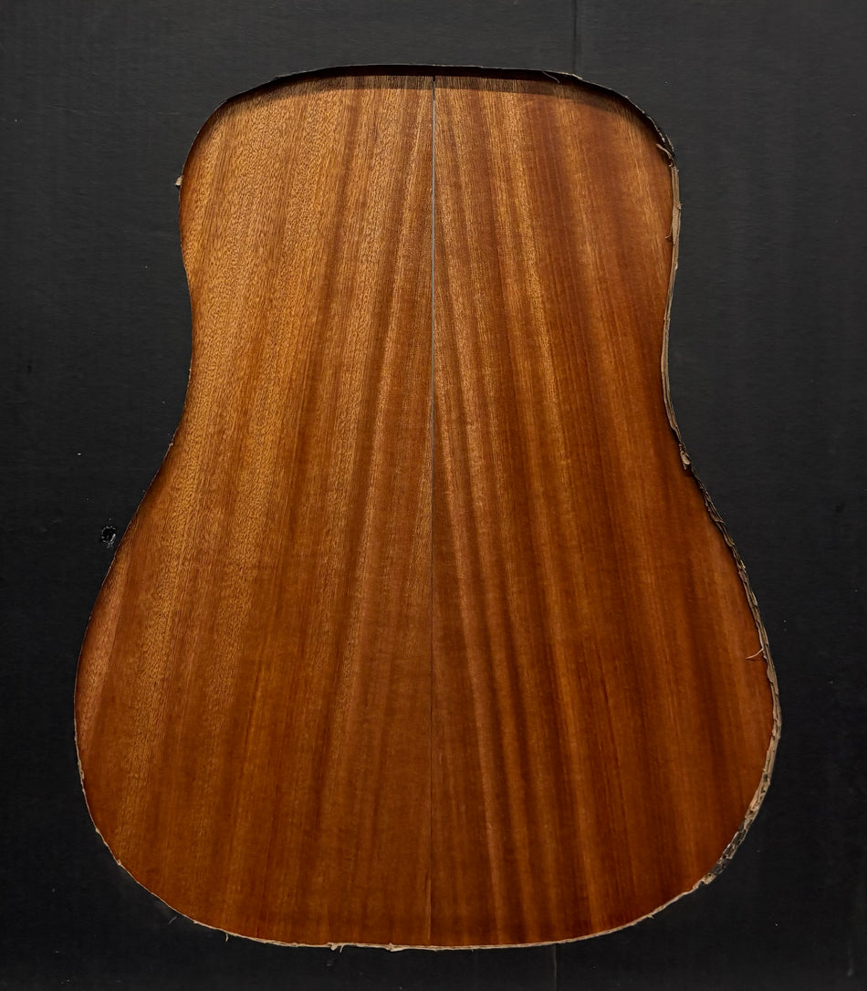 Sapele Dreadnought Guitar Back and Side Set #610