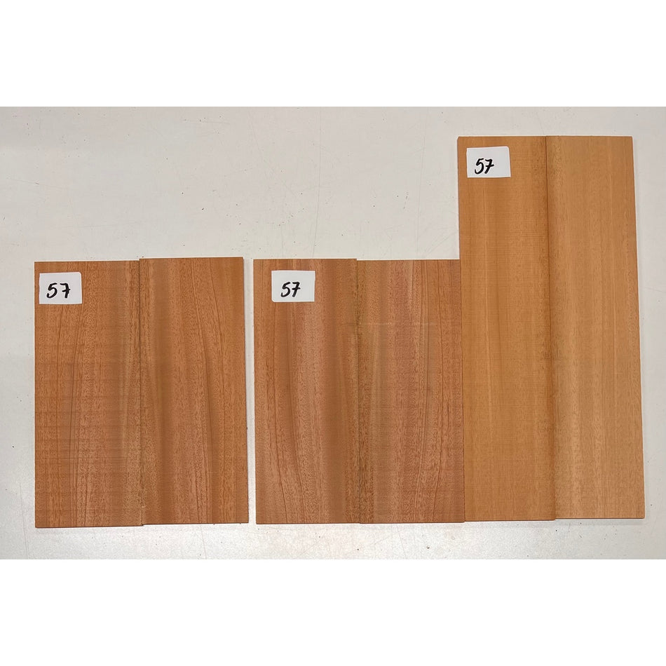 Fijian Mahogany Soprano Guitar Back & Side Set + Top Sets #57 - Exotic Wood Zone - Buy online Across USA 