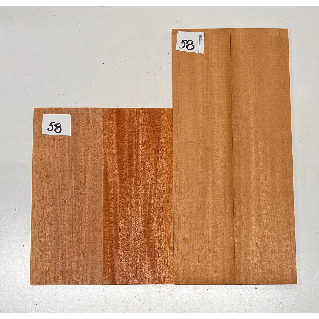 Fijian Mahogany Soprano Guitar Back & Side Set + Top Sets #58 - Exotic Wood Zone - Buy online Across USA 