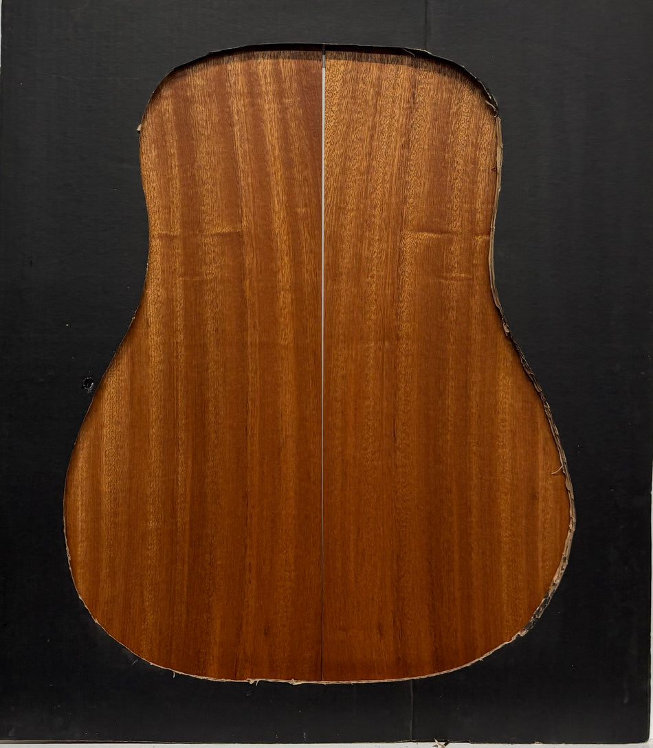 Sapele Dreadnought Guitar Back and Side Set #611
