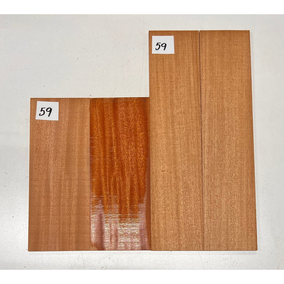 Fijian Mahogany Soprano Guitar Back & Side Set + Top Sets #59 - Exotic Wood Zone - Buy online Across USA 