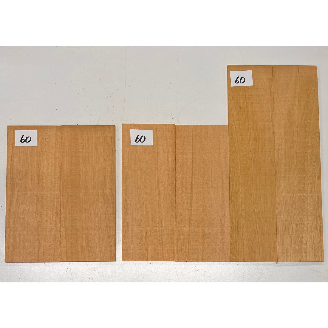 Fijian Mahogany Soprano Guitar Back & Side Set + Top Sets #60 - Exotic Wood Zone - Buy online Across USA 