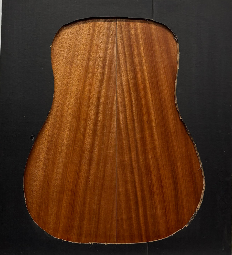 Sapele Dreadnought Guitar Back and Side Set #612