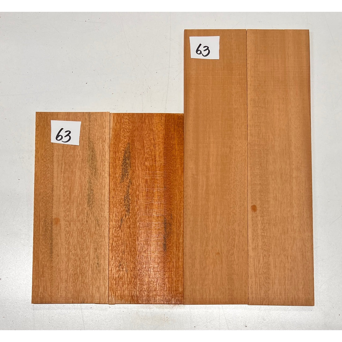 Fijian Mahogany Soprano Guitar Back & Side Set + Top Sets #63 - Exotic Wood Zone - Buy online Across USA 