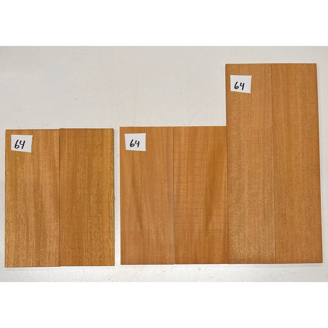 Fijian Mahogany Soprano Guitar Back & Side Set + Top Sets #64 - Exotic Wood Zone - Buy online Across USA 