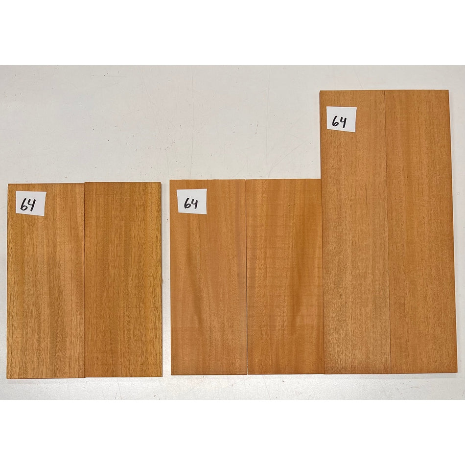 Fijian Mahogany Soprano Guitar Back & Side Set + Top Sets #64 - Exotic Wood Zone - Buy online Across USA 