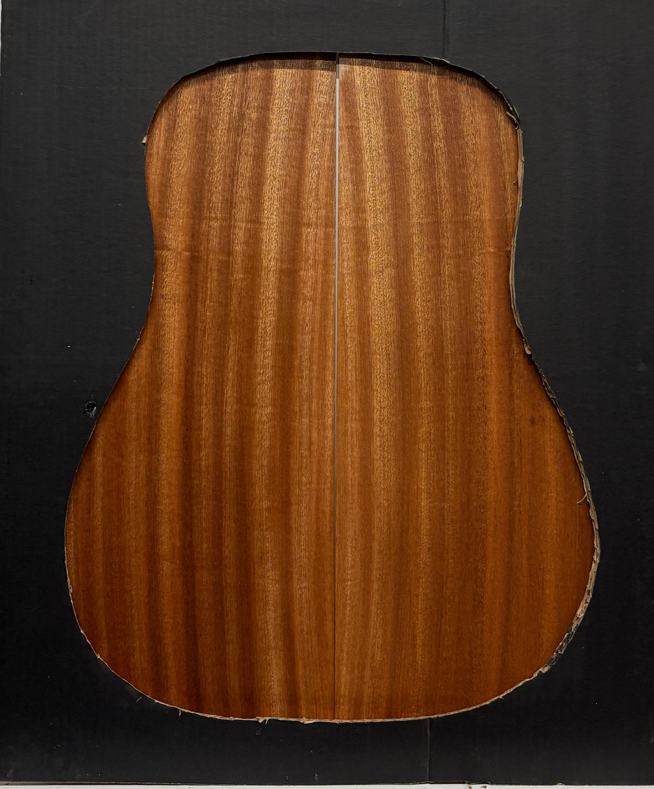 Sapele Dreadnought Guitar Back and Side Set #614