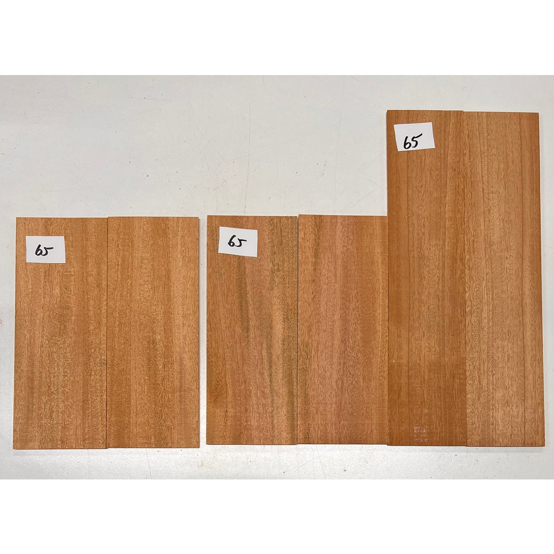 Fijian Mahogany Soprano Guitar Back & Side Set + Top Sets #65 - Exotic Wood Zone - Buy online Across USA 