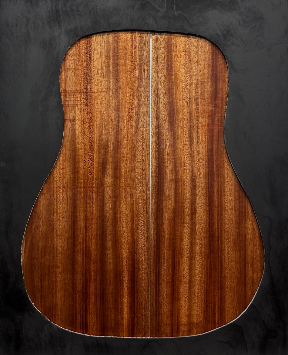 African Mahogany Dreadnought Guitar Back and Side Set #103