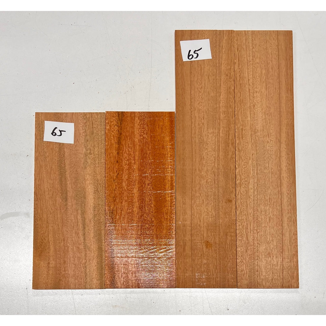 Fijian Mahogany Soprano Guitar Back & Side Set + Top Sets #65 - Exotic Wood Zone - Buy online Across USA 