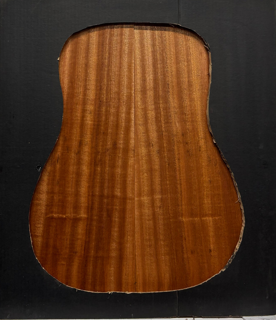 Sapele Dreadnought Guitar Back and Side Set #615