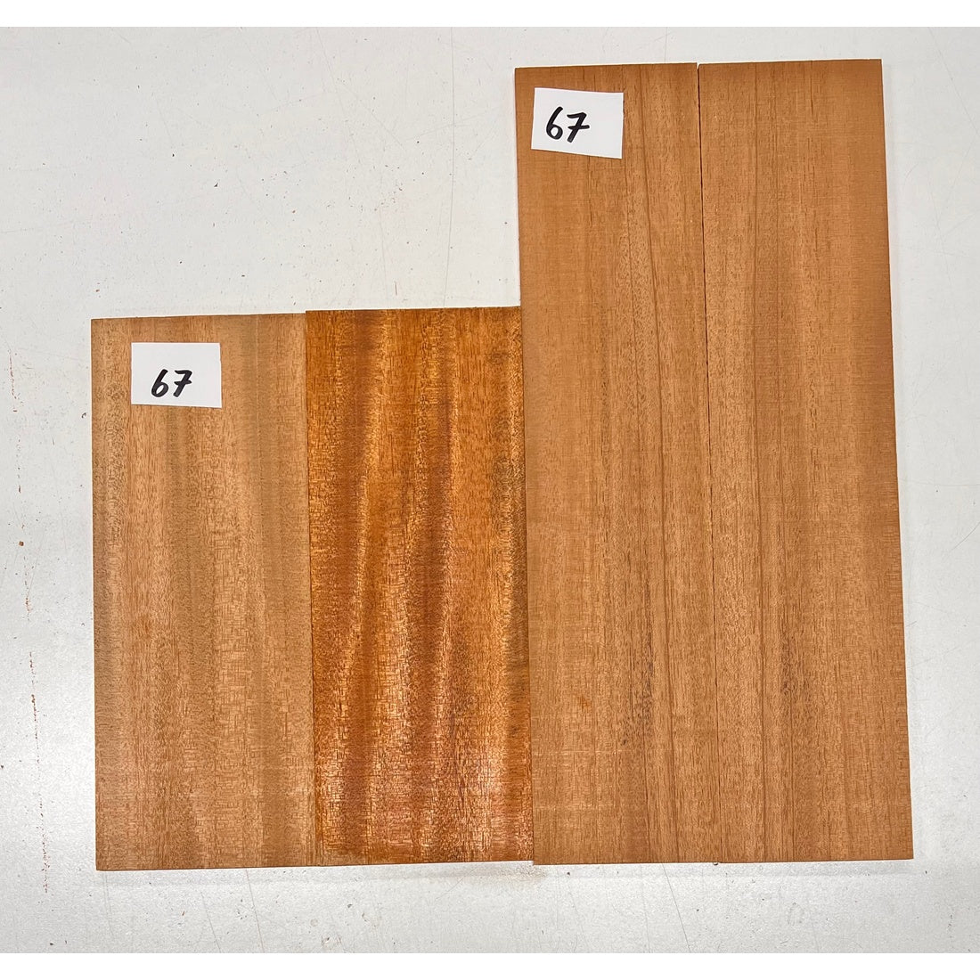 Fijian Mahogany Soprano Guitar Back & Side Set + Top Sets #67 - Exotic Wood Zone - Buy online Across USA 