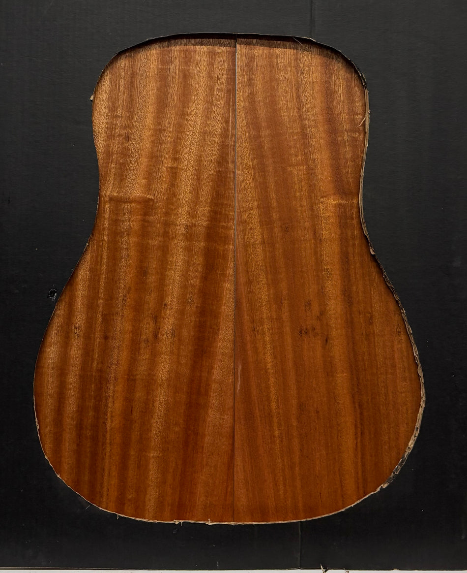 Sapele Dreadnought Guitar Back and Side Set #617