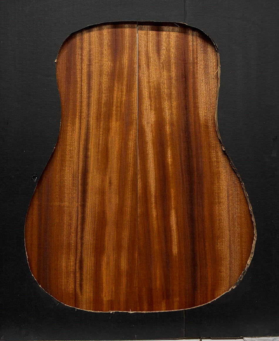 Sapele Dreadnought Guitar Back and Side Set #618