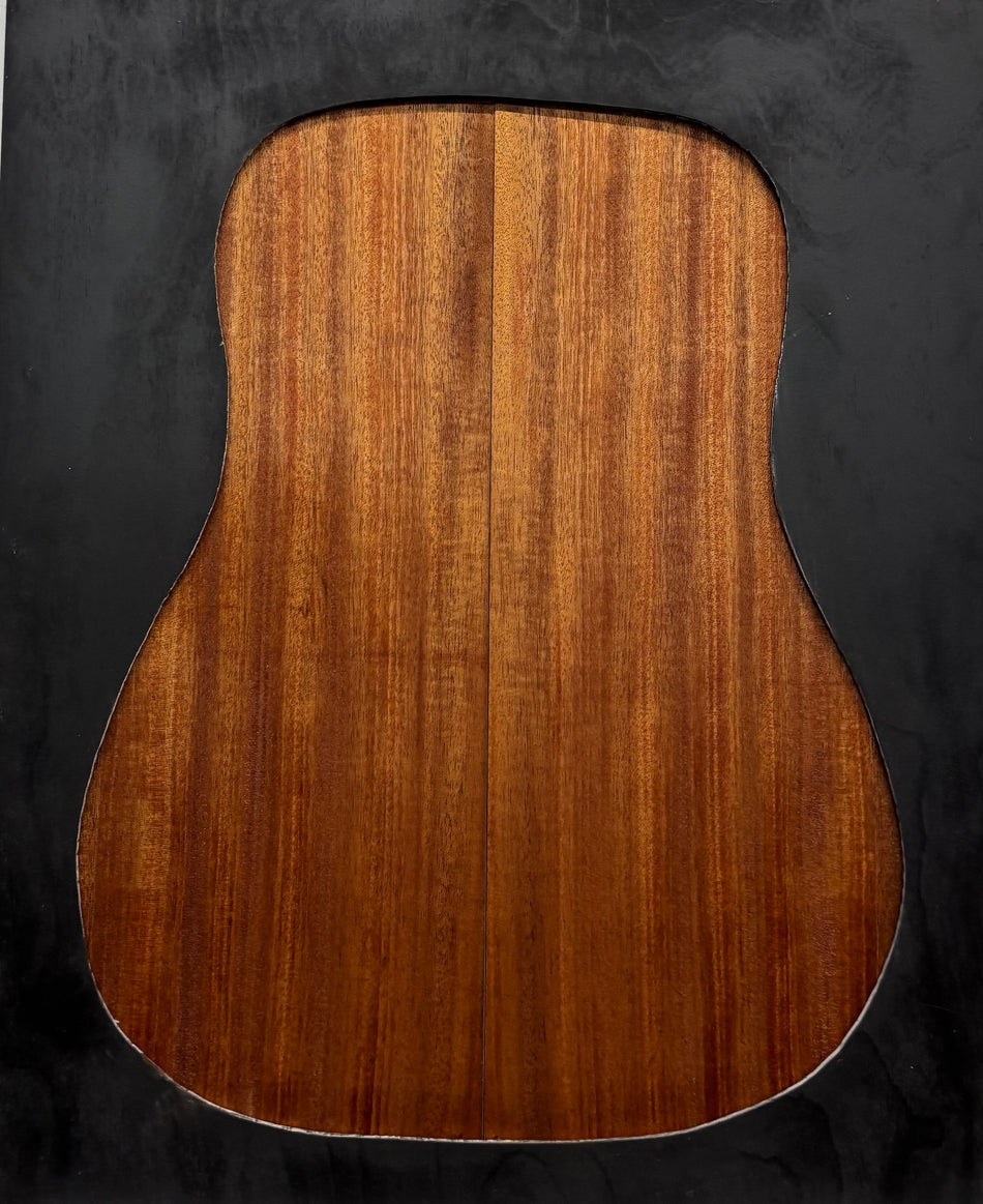 African Mahogany Dreadnought Guitar Back and Side Set #107
