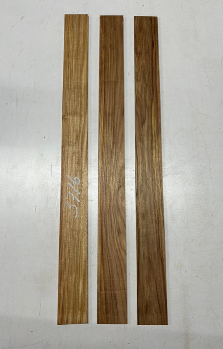 3 Pack, Canary wood Thin Stock Lumber 36"x 3"x1/4"#3716 Exotic Wood Zone 