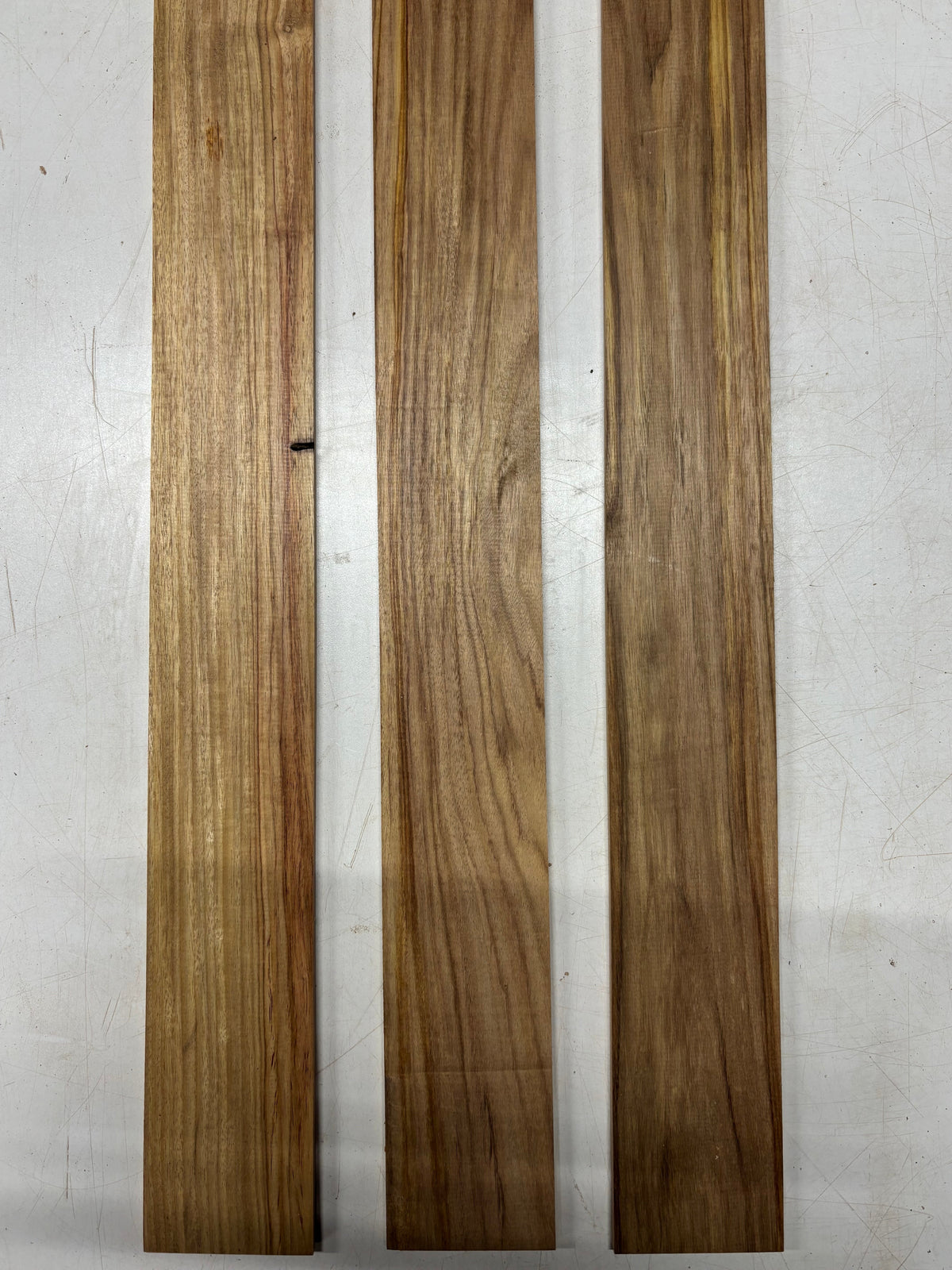 3 Pack, Canary wood Thin Stock Lumber 36"x 3"x1/4"#3716 Exotic Wood Zone 