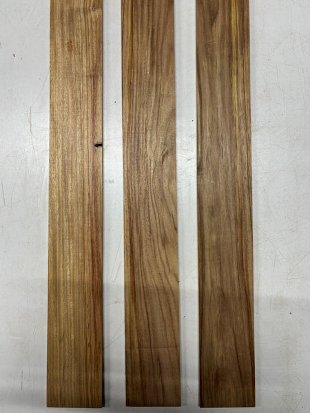 3 Pack, Canary wood Thin Stock Lumber 36"x 3"x1/4"#3716 Exotic Wood Zone 