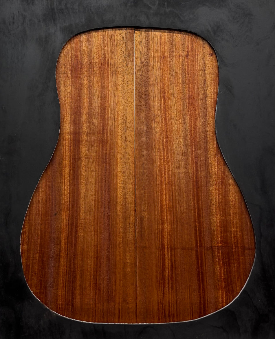African Mahogany Dreadnought Guitar Back and Side Set #110