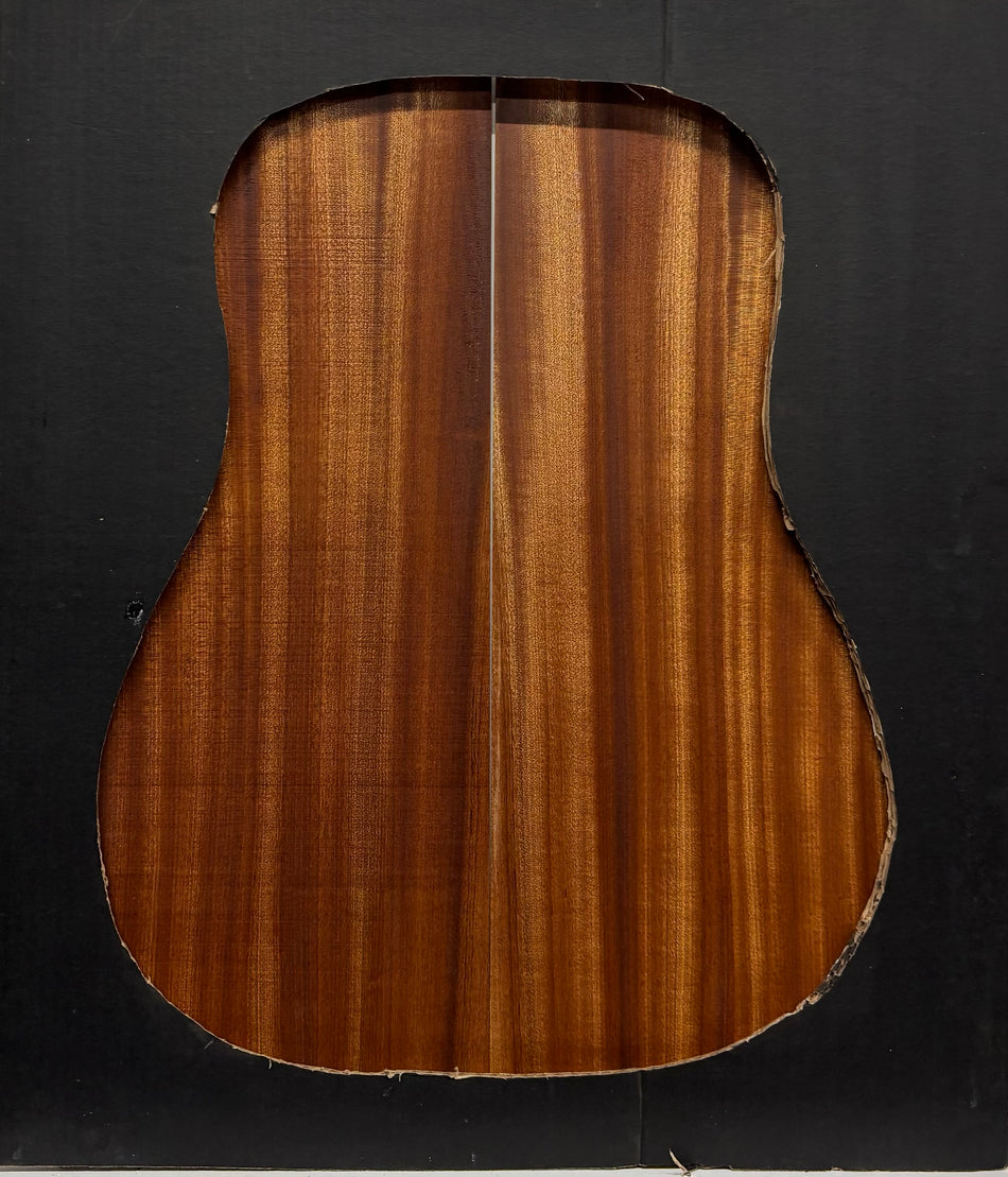 Sapele Dreadnought Guitar Back and Side Set #622