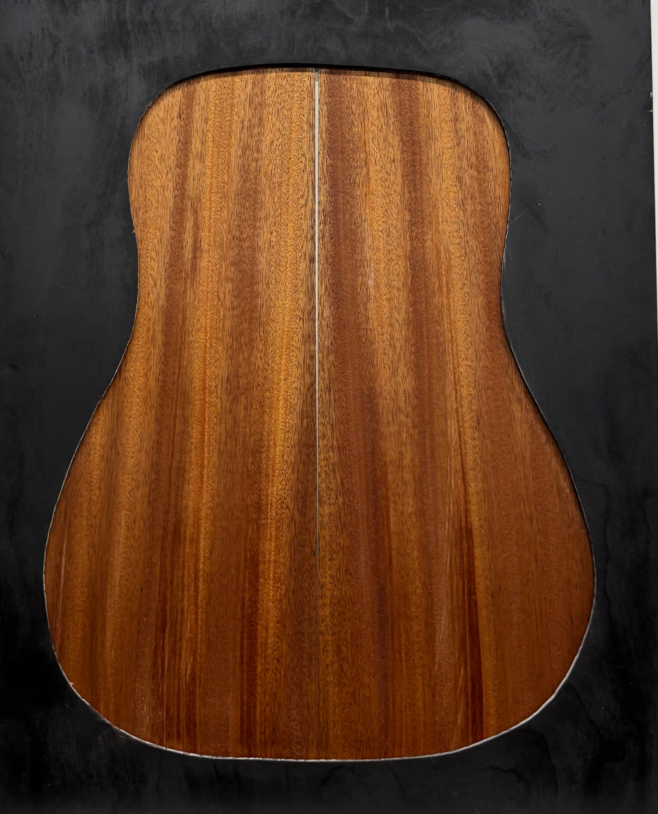 African Mahogany Dreadnought Guitar Back and Side Set #111