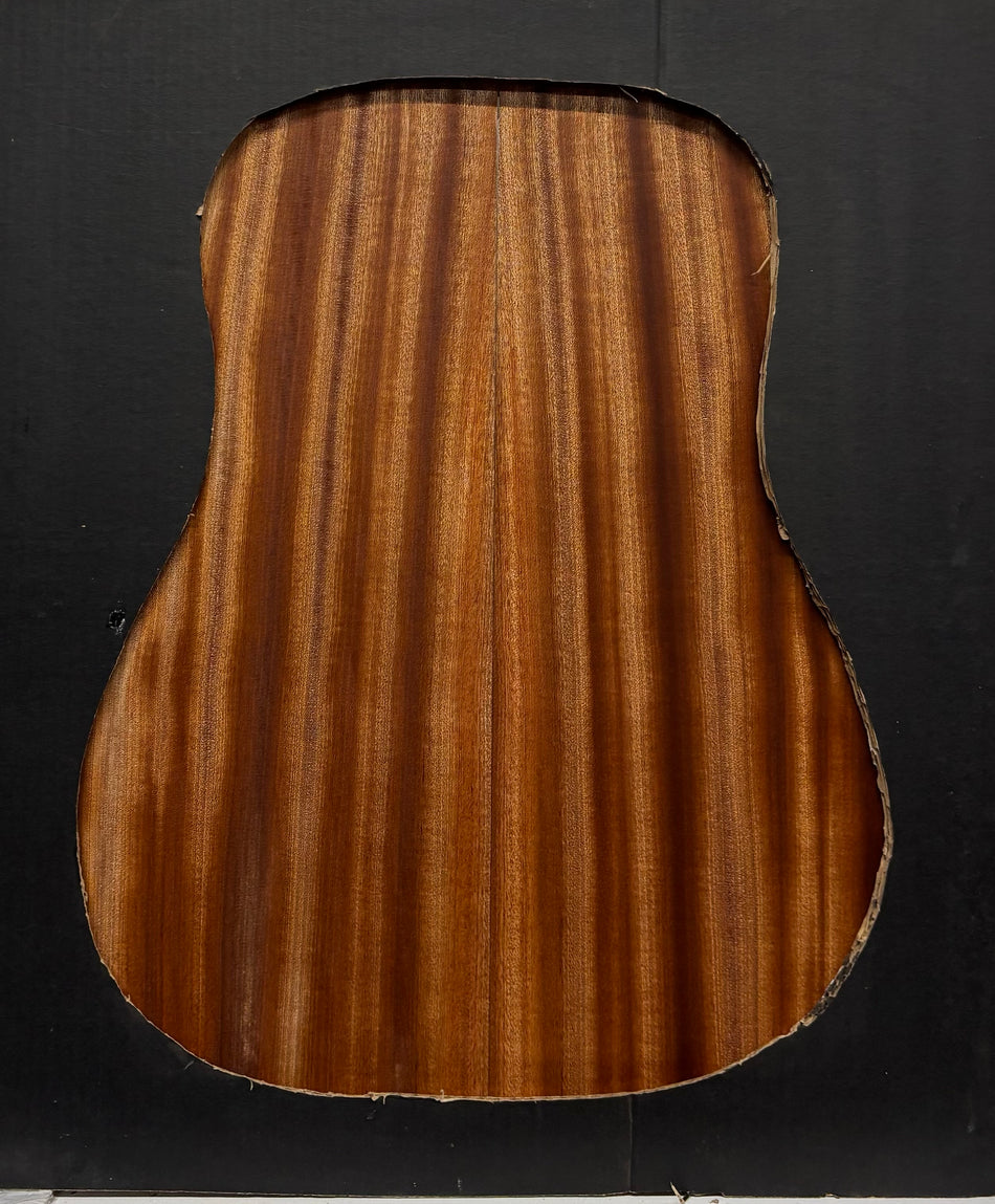 Sapele Dreadnought Guitar Back and Side Set #625