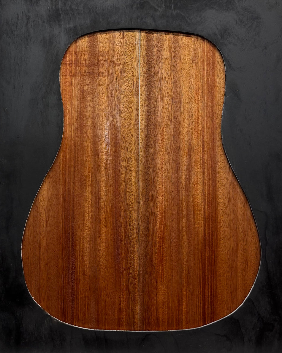 African Mahogany Dreadnought Guitar Back and Side Set #114
