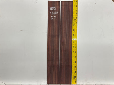East Indian Rosewood Dreadnought AAAA Grade Guitar Back & Side Set #1105 - Exotic Wood Zone