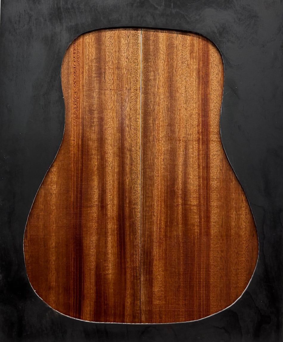 African Mahogany Dreadnought Guitar Back and Side Set #115