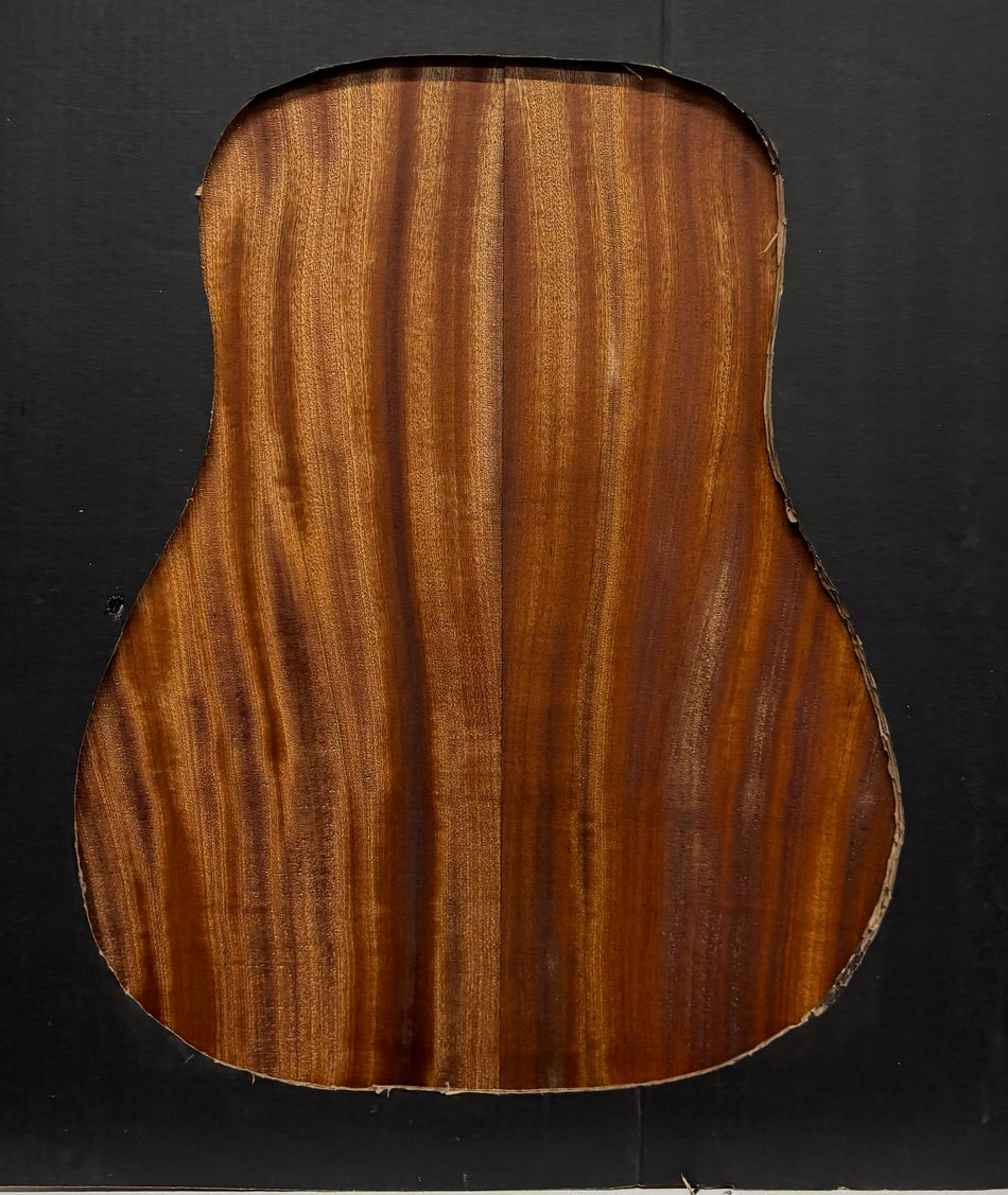Sapele Dreadnought Guitar Back and Side Set #627